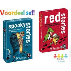 Spooky Stories & Red detective Stories (voordeelset van 2 st.)